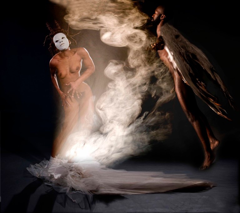 christelle ange noir