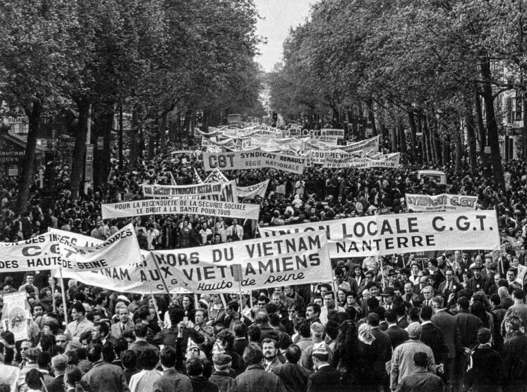 Manif du 1er mai 1968