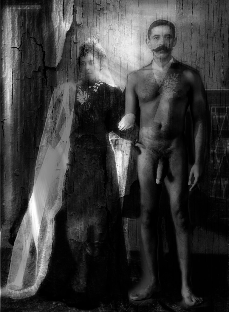 marié moustache noire 3